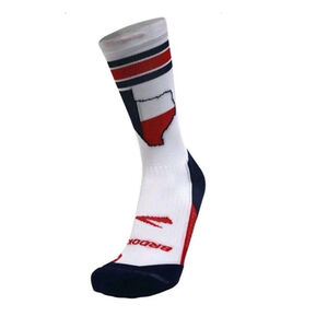 Brooks Ghost Crew Running Socks XLarge High Cushion Texas